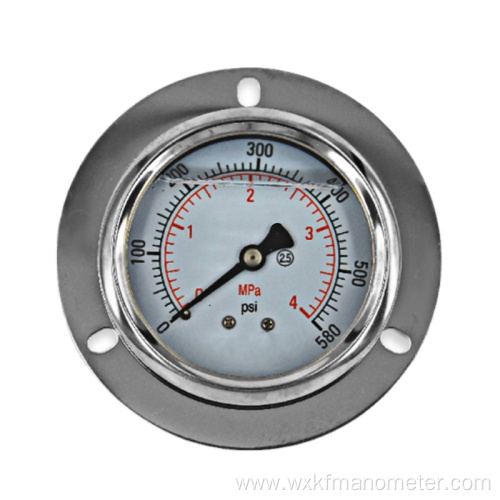 brass anti-vibration pressure gauge